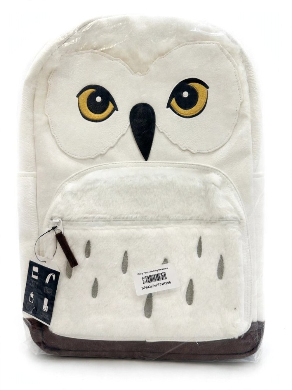 Harry Potter Hedwig Snowy Owl Backpack White — New with Tags
